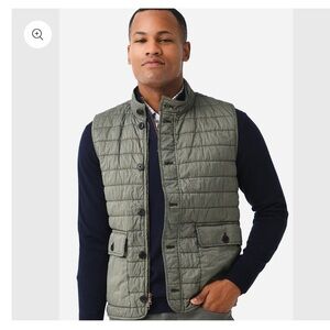 Peter Millar Crown Men’s Greenwich Garment Dyed Vest, size Large